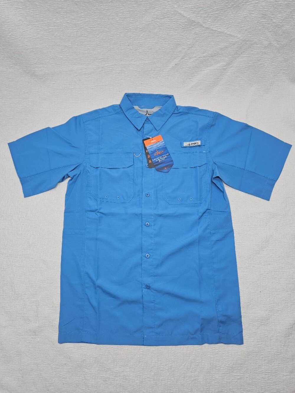 Habit Men's Short Sleeve River Shirt Size S